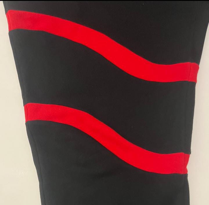 Bold Red Stripe Detail for a Standout Look